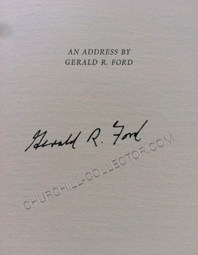 Gerald Ford's Signature