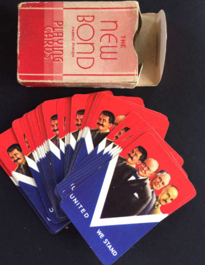 Churchill, V for Victory Playing Cards + Box