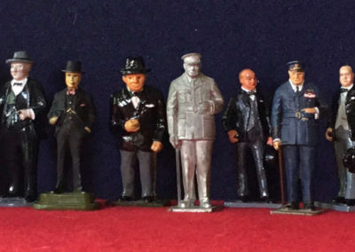16 Small Churchill Figures – 13 lead
