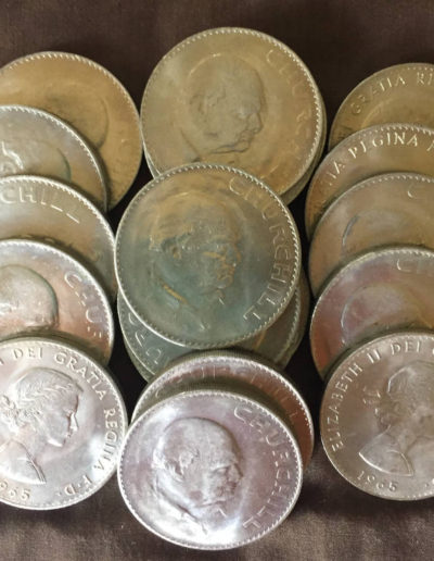 20 Uncirculated Churchill Commemorative Crowns