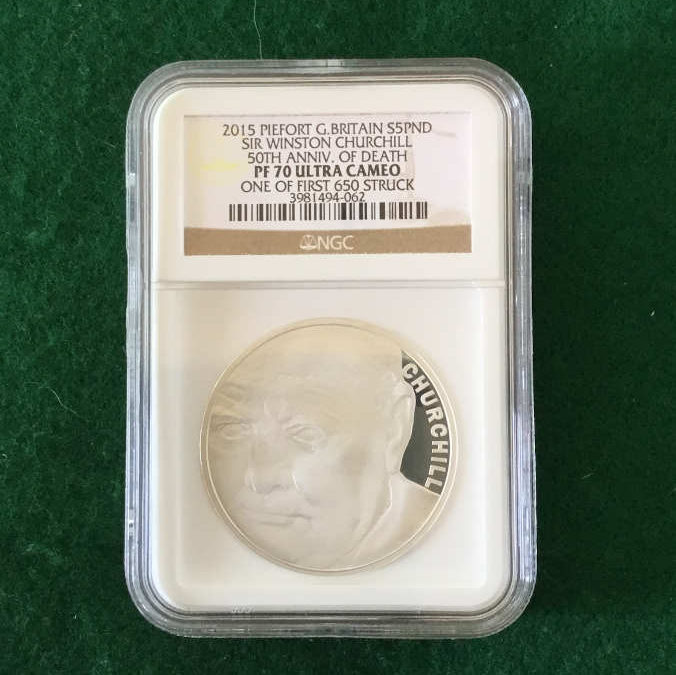 £5 Pound Silver Coin – Sir Winston Churchill