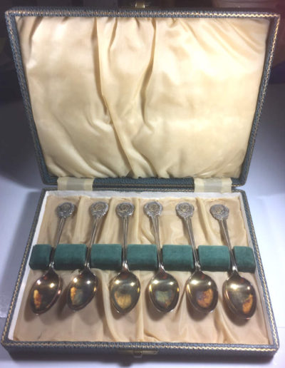 Churchill Teaspoons in original Presentation Case