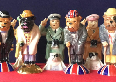 7 Churchill Figurines