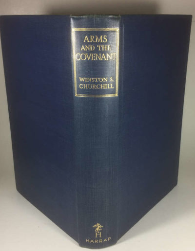 Arms & the Covenant by Churchill: Dust Jacket Removed