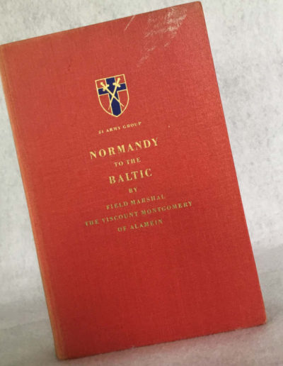 Book: Normandy to the Baltic