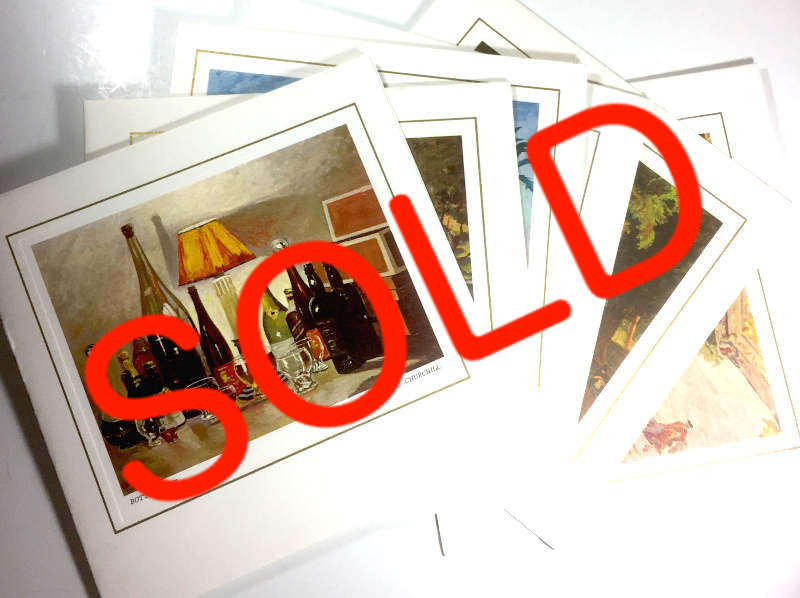 Churchill’s Paintings – 6 Christmas Cards