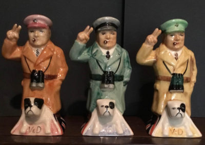 3 Churchill Figurines - Kevin Francis