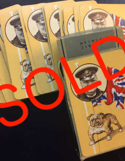 Churchill Playing Cards box: SOLD