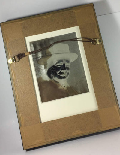 Churchill Portrait Silk in Wood Frame Back