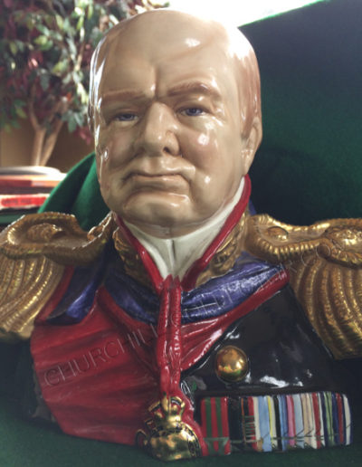 Churchill Bust in Ceremonial Uniform by Sutty