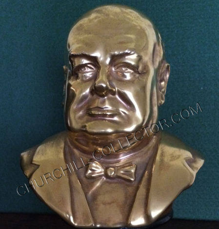 Winston Churchill Gold Bust – Paragon