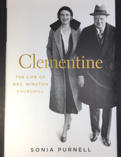 The book, Clementine by Sonia Purnell