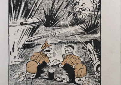 El-Alamein Anniversary Program: Cartoon p3