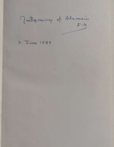 FM Montgomery's Signature