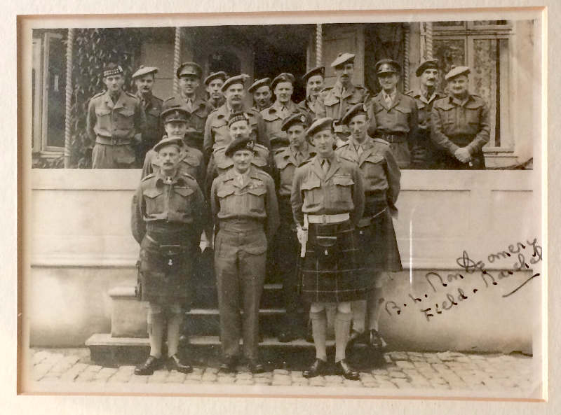 Montgomery Photo – Signed by Field Marshal Montgomery