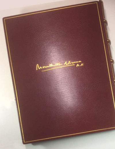 Mountbatten 80 Years in Pictures - Mountbatten's Signature on Back Cover
