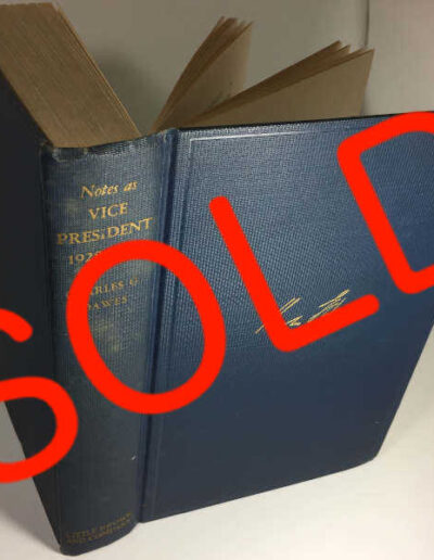 Notes Vice President: NOW SOLD