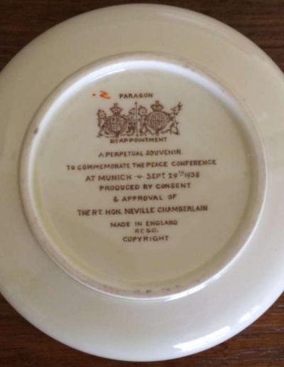 Back of the Paragon bowl, small dish