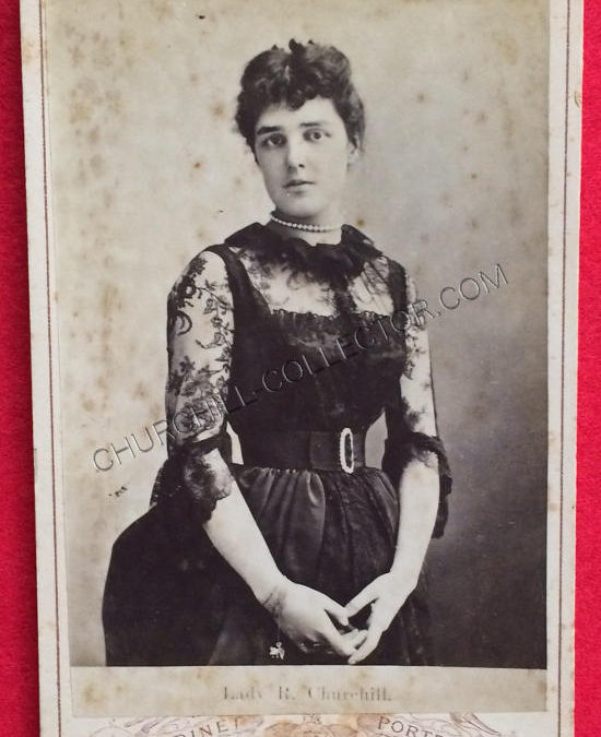 Cabinet Card – Jennie Jerome – Churchill’s Mother