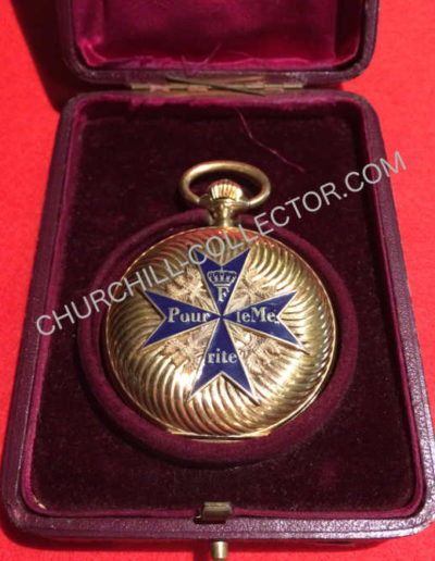 Museum Quality Pocket Watch - Red Barron - Manfred von Richthofen