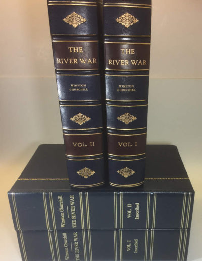 River War, 2nd Impression. 2 vol set with solander cases