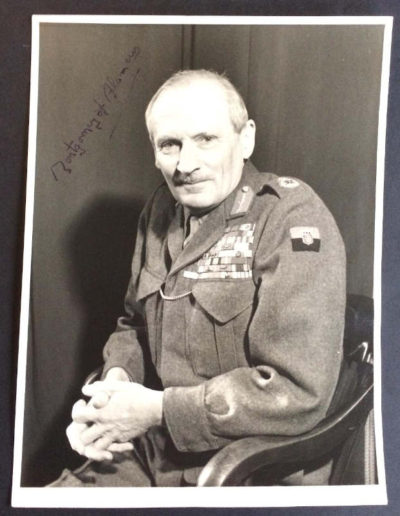 Montgomery of Alamein – Signed Photograph