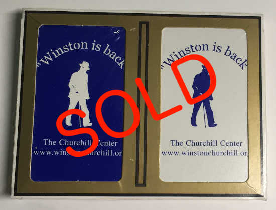 Churchill Playing Cards – Winston Is Back