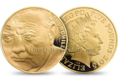 £5 Gold Coin – 50th Anniversary of Winston Churchill’s Death