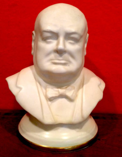 Churchill Bust by Paragon in White Bone China