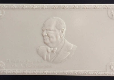 Bakelite Box with Bust of Winston Churchill