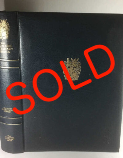 Churchill Centenary Medal Album: now SOLD