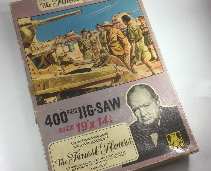 Winston Churchill Jigsaw Puzzle – Man of Action