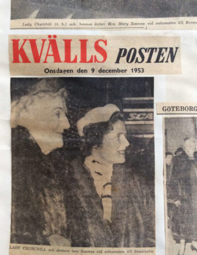 Clementine Newspaper Clipping: Dec 9 1953