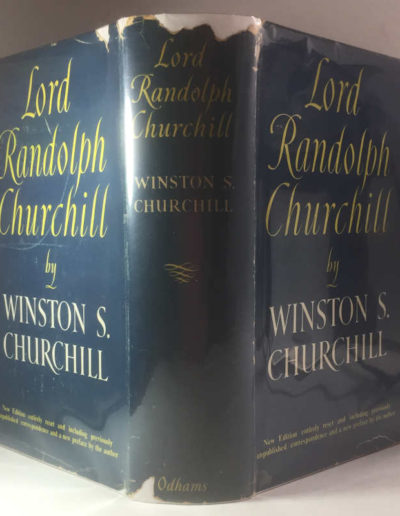 Lord Randolph Churchill, book by Winston Churchill with Dust Jacket