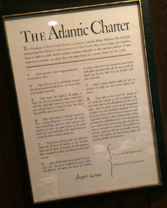 The Atlantic Charter – Poster
