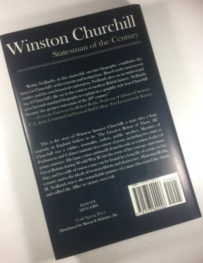 Winston Churchill - Statesman of the Century: Back Cover