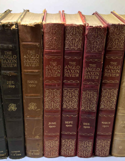 Anglo Saxon Review-10 vols