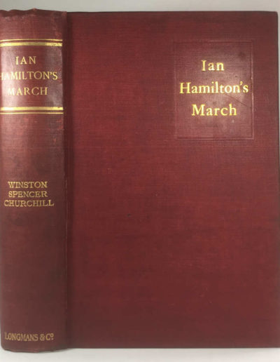 Ian Hamilton's March by Winston Churchill. 1st English Edition 1900