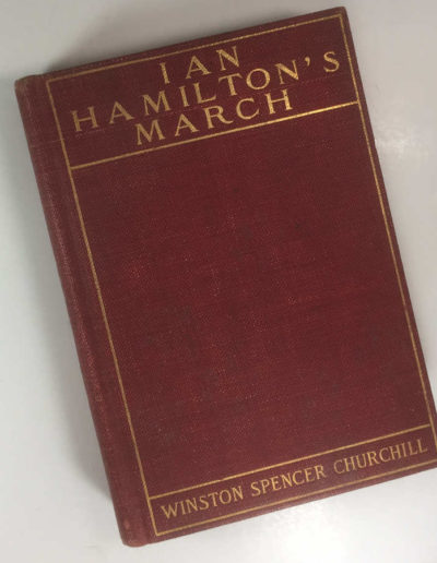 Ian Hamilton's March by Winston Churchill. American 1st Edn