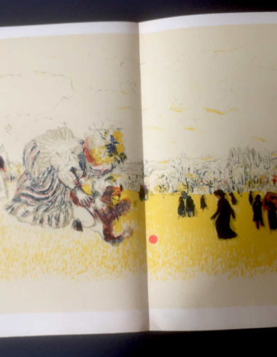 L'Oeuvre Grave de Vuillard - Double Page Lithograph