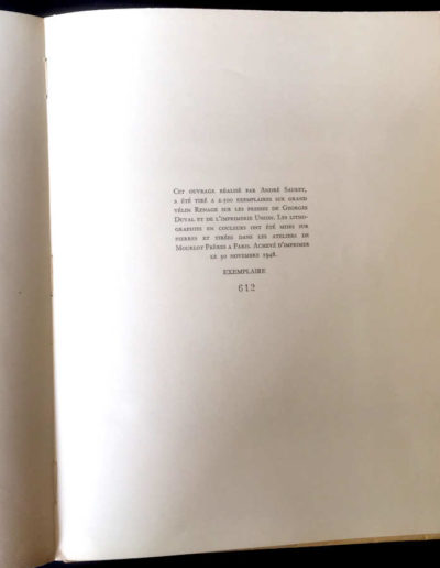 L'Oeuvre Grave de Vuillard - #612