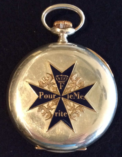 Patek Philippe Observatory Chronometer Pocket Watch from Paul Von Hindenburg’s family estate