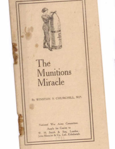The Munitions Miracle: Churchill Speech, 1918