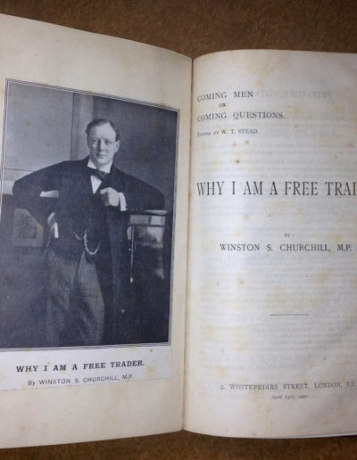 Why I Am A Free Trader, Winston Churchill