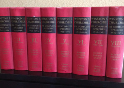 Churchill Complete Speeches 8 Vols