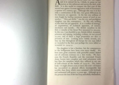 Churchill Speech 'The Few' Aug 20, 1940. House of Commons. Page 1