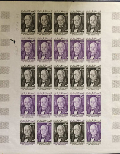 Mauritania Churchill Centenary Stamps