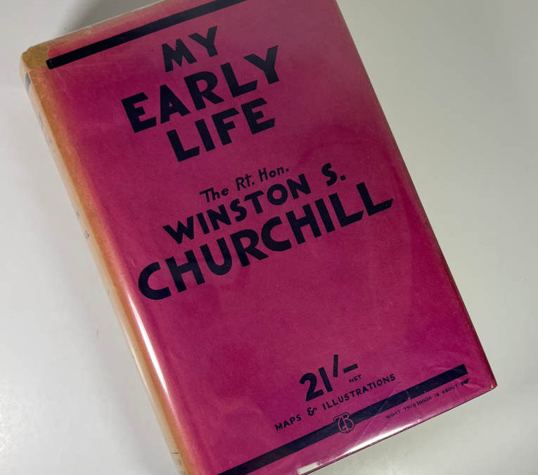 My Early Life by W. Churchill: 1st English Edn