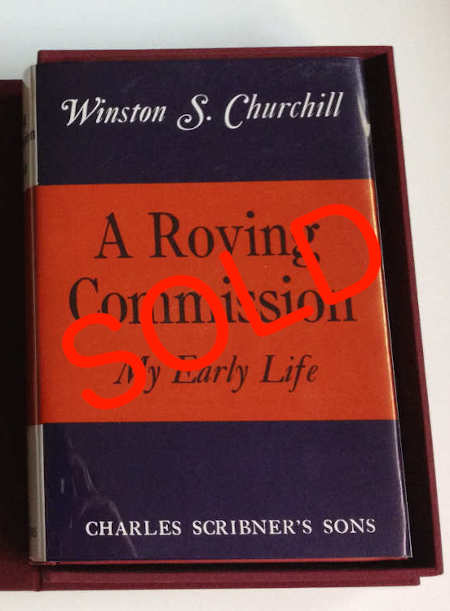 My Early Life by W Churchill – 1st American