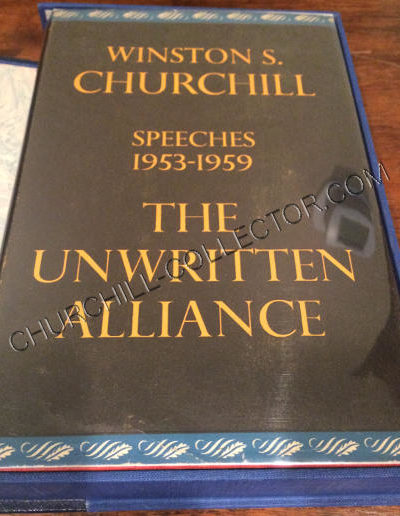 Churchill's Postwar Speeches: Unwritten Alliance